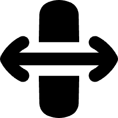 Slide Tool Icon from Flex Solid Set