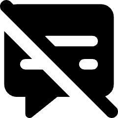 Subtitle Cc Off Icon from Core Solid Set