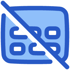 Subtitle Cc Off Icon from Plump Duo Set