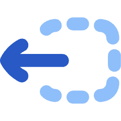 Track Select Left Tool Icon from Flex Flat Set