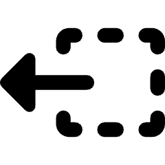 Track Select Left Tool Icon from Core Remix Set