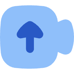 Upload Video Icon from Flex Flat Set