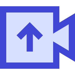 Upload Video Icon from Sharp Duo Set