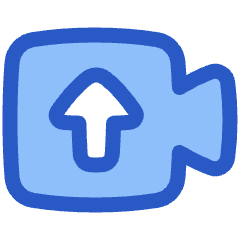 Upload Video Icon from Plump Duo Set