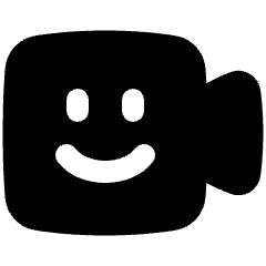 Video Call Icon from Plump Solid Set