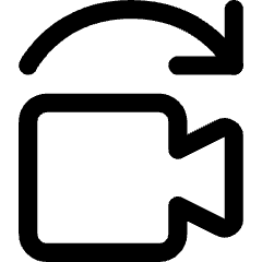 Video Camera Replacement Icon from Core Line Set
