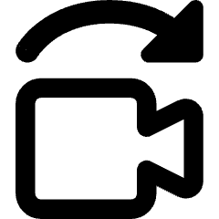 Video Camera Replacement Icon from Core Remix Set