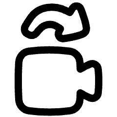 Video Camera Replacement Icon from Plump Line Set