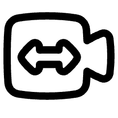 Video Camera Switch Icon from Plump Line Set