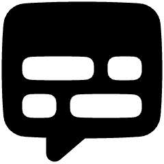 Video Subtitles Icon from Plump Solid Set