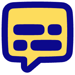 Video Subtitles Icon from Plump Pop Set