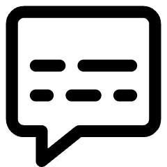 Video Subtitles Icon from Core Line Set