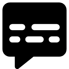 Video Subtitles Icon from Core Solid Set