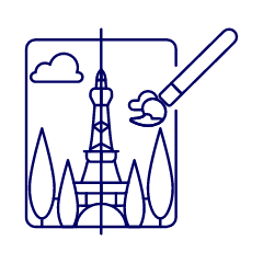 Paint Edition Illustration from UX Line Set