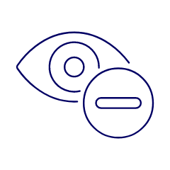 View Hide Illustration from UX Line Set