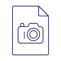 File Raw Photo Illustration from UX Line Set