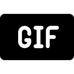 Image Document Gif Icon from Ultimate Bold Set