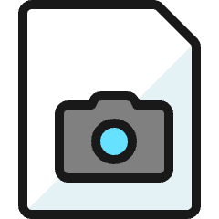 Image File Camera Icon from Ultimate Colors Set