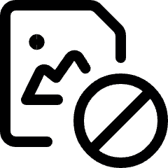 Image File Disable Icon from Ultimate Regular Set