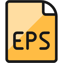 Image File Eps Icon from Ultimate Colors Set