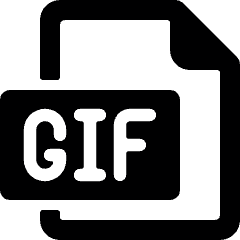 Image File Gif 1 Icon from Ultimate Bold Set