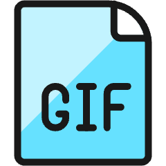 Image File Gif Icon from Ultimate Colors Set