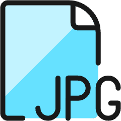 Image File Jpg 1 Icon from Ultimate Colors Set