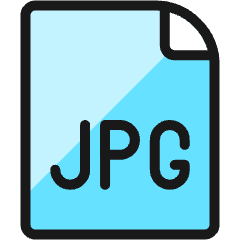 Image File Jpg Icon from Ultimate Colors Set