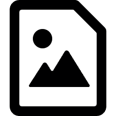 Image File Landscape Alternate Icon from Ultimate Bold Set