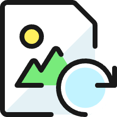 Image File Refresh Icon from Ultimate Colors Set