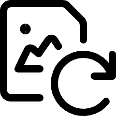 Image File Refresh Icon from Ultimate Regular Set