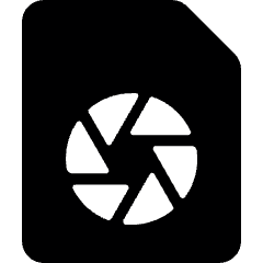 Image File Shutter Icon from Ultimate Bold Set