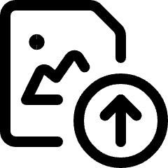 Image File Upload Icon from Ultimate Regular Set