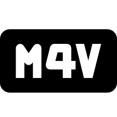 Video File M4v 1 Icon from Nova Solid Set