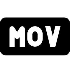 Video File Mov 1 Icon from Nova Solid Set