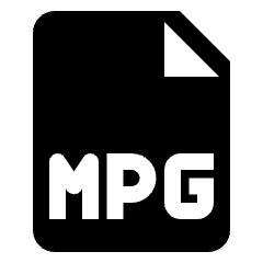 Video File Mpg Icon from Nova Solid Set