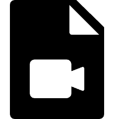 Video File Video Camera Icon from Nova Solid Set