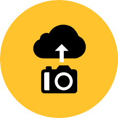 Camera Upload Icon from Kameleon Pop Set