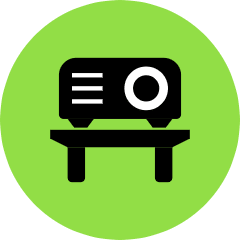 Projector Icon from Kameleon Pop Set