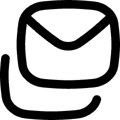 Email All Stacked Icon from Flex Line Set