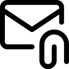 Email Attachment Icon from Core Line Set