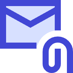 Email Attachment Icon from Sharp Duo Set