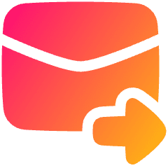 Email Forward Icon from Plump Gradient Set