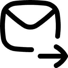 Email Forward Icon from Flex Line Set