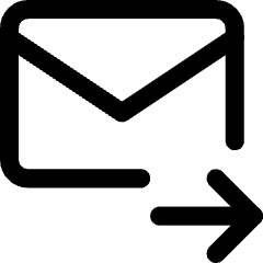 Email Forward Icon from Core Line Set