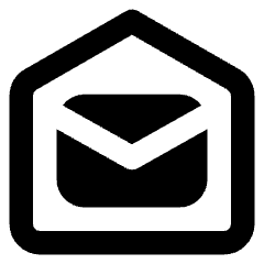 Home Mailing Address Icon from Core Remix Set