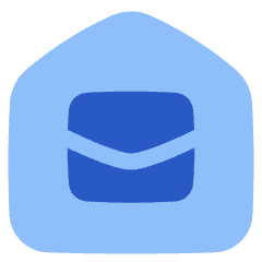 Home Mailing Address Icon from Plump Flat Set
