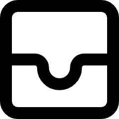 Inbox  Icon from Micro Line Set