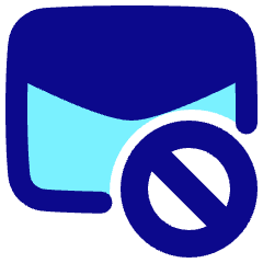 Inbox Block Icon from Plump Pop Set