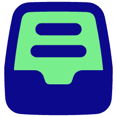 Inbox Content Icon from Plump Pop Set